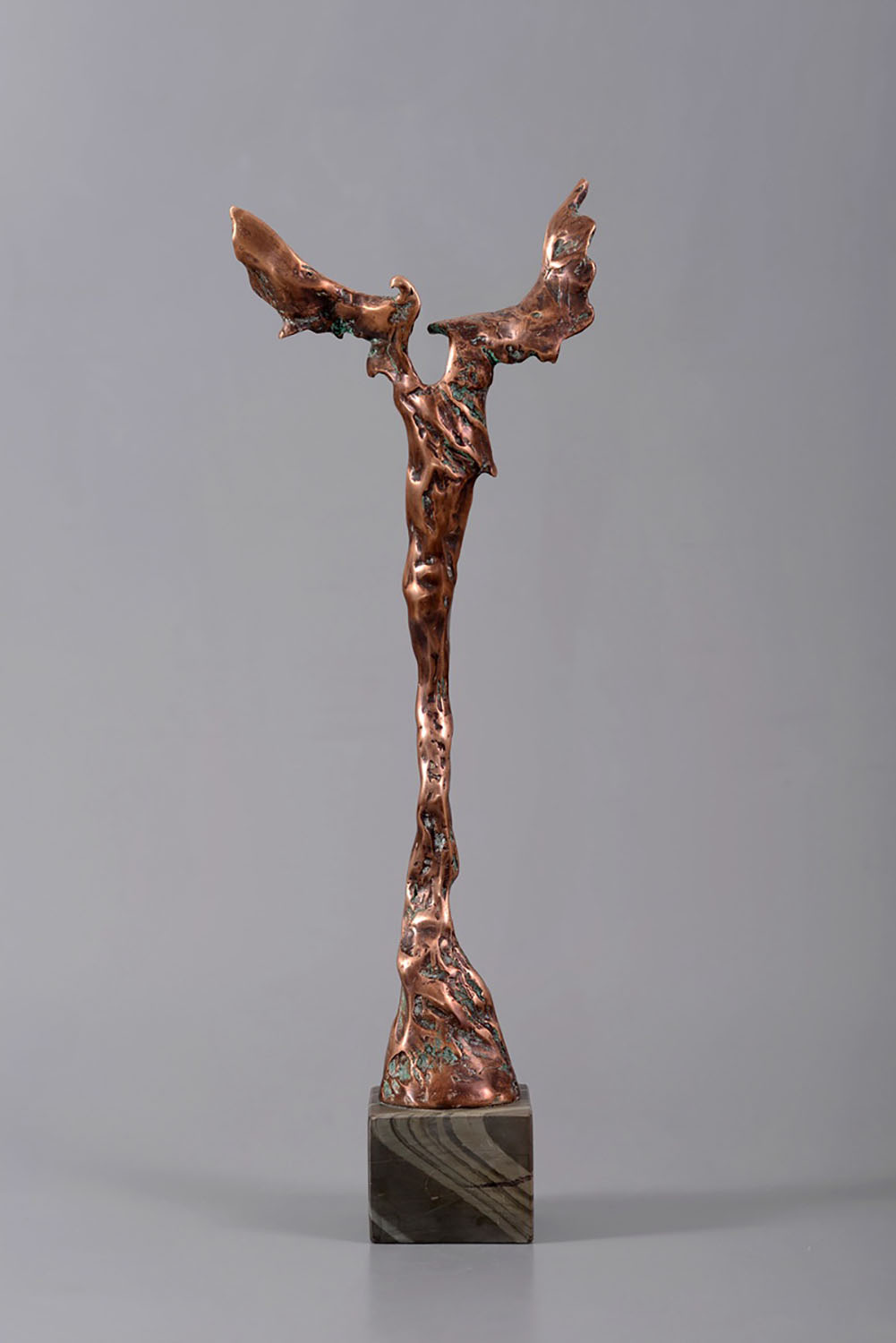 Vestitor – sculptură în bronz, artist Petru Leahu – Petru Leahu – O Galerie de Artă