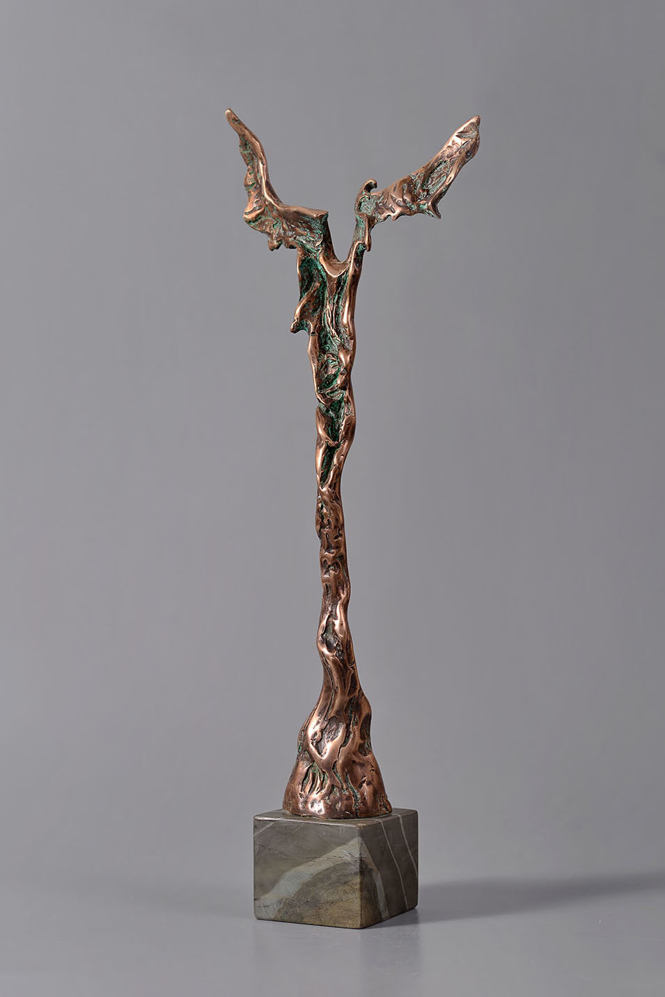 Vestitor – sculptură în bronz, artist Petru Leahu – Petru Leahu – O Galerie de Artă