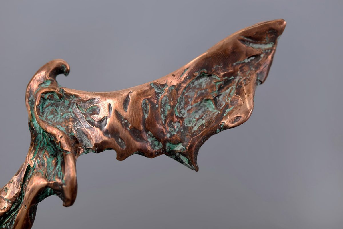 Vestitor – sculptură în bronz, artist Petru Leahu – Petru Leahu – O Galerie de Artă
