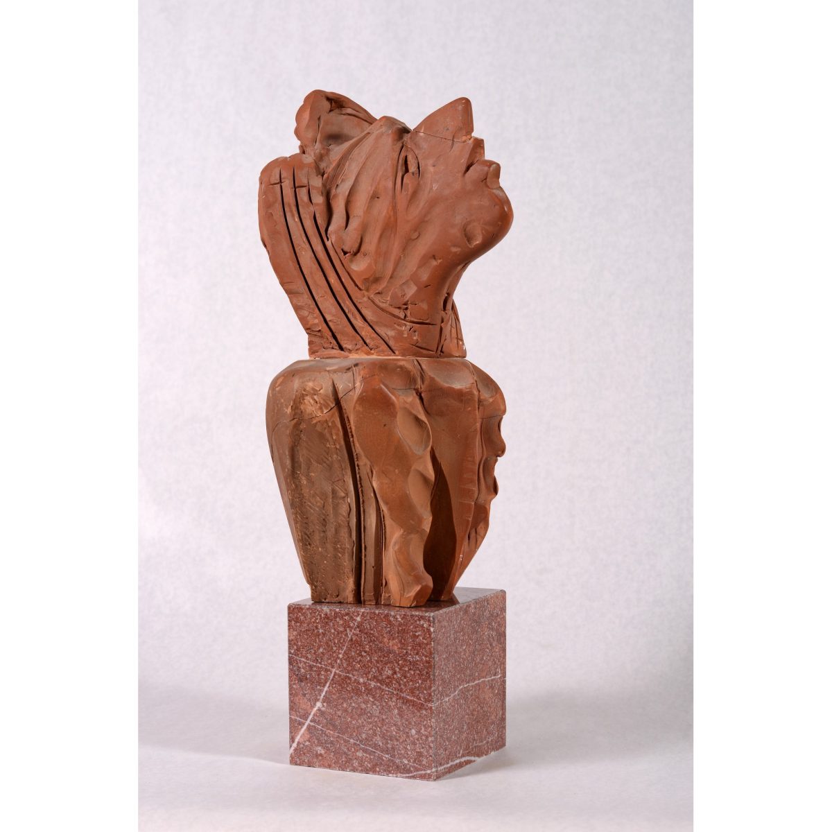 Autoportret – sculptură în lut ars, artist Liviu Bumbu – Liviu Bumbu – O Galerie de Artă