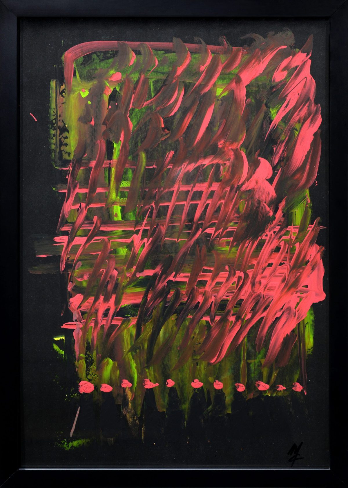Catrință 3 – pictură în acrilic, artistă Cristina Marian – Cristina Marian – O Galerie de Artă