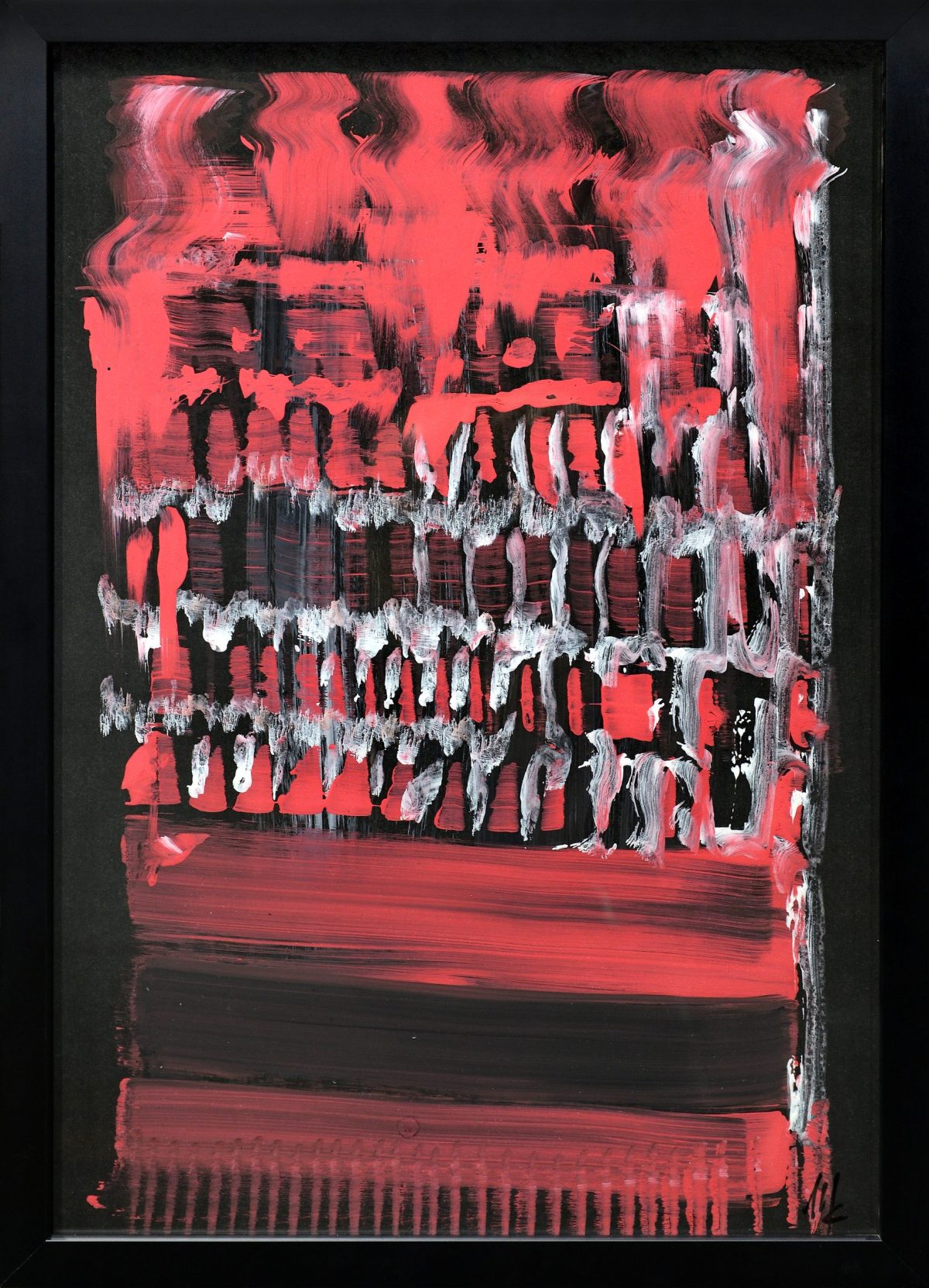 Catrință 4 – pictură în acrilic, artistă Cristina Marian – Cristina Marian – O Galerie de Artă