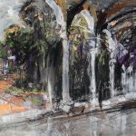 Atrium 1 – tehnică mixtă, artist Cristian Porumb – Cristian Porumb – O Galerie de Artă