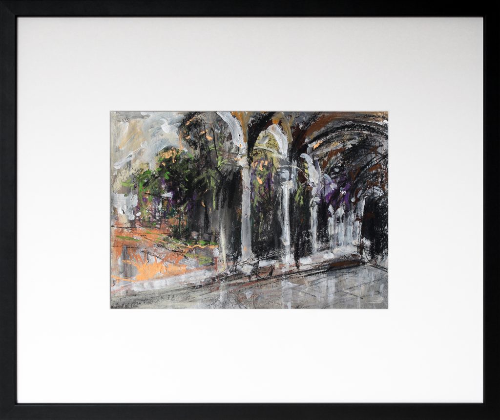 Atrium 1 – tehnică mixtă, artist Cristian Porumb – Cristian Porumb – O Galerie de Artă