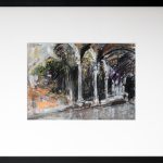 Atrium 1 – tehnică mixtă, artist Cristian Porumb – Cristian Porumb – O Galerie de Artă