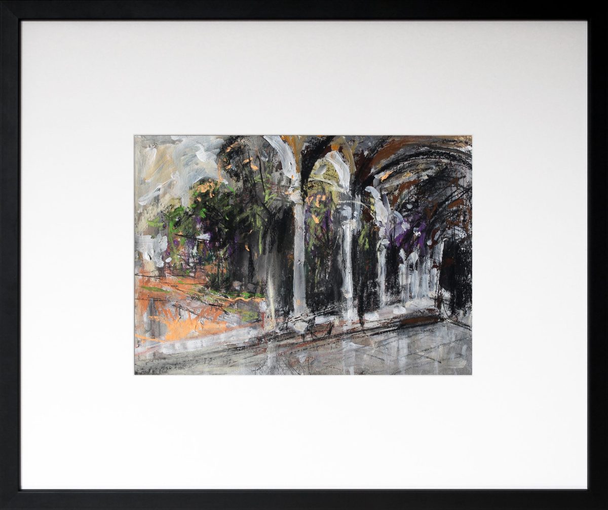 Atrium 1 – tehnică mixtă, artist Cristian Porumb – Cristian Porumb – O Galerie de Artă