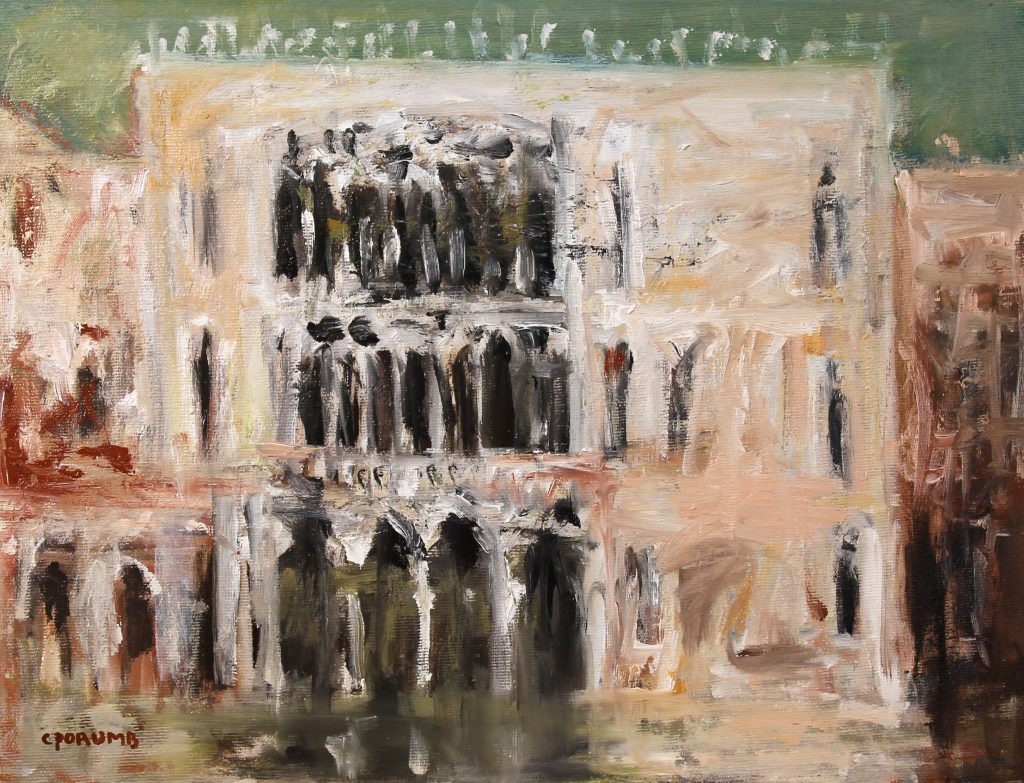 Ca’ d’Oro 1 – pictură în ulei, artist Cristian Porumb – Cristian Porumb – O Galerie de Artă