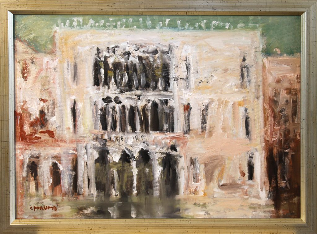 Ca’ d’Oro 1 – pictură în ulei, artist Cristian Porumb – Cristian Porumb – O Galerie de Artă