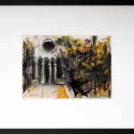 Contemplatie în gradina lui Dioclețian 11 – tehnică mixtă, artist Cristian Porumb – Cristian Porumb – O Galerie de Artă