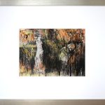 Contemplatie în gradina lui Dioclețian 2 – tehnică mixtă, artist Cristian Porumb – Cristian Porumb – O Galerie de Artă