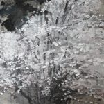 Copac înflorit 11 – pictură în ulei, artist Cristian Porumb – Cristian Porumb – O Galerie de Artă