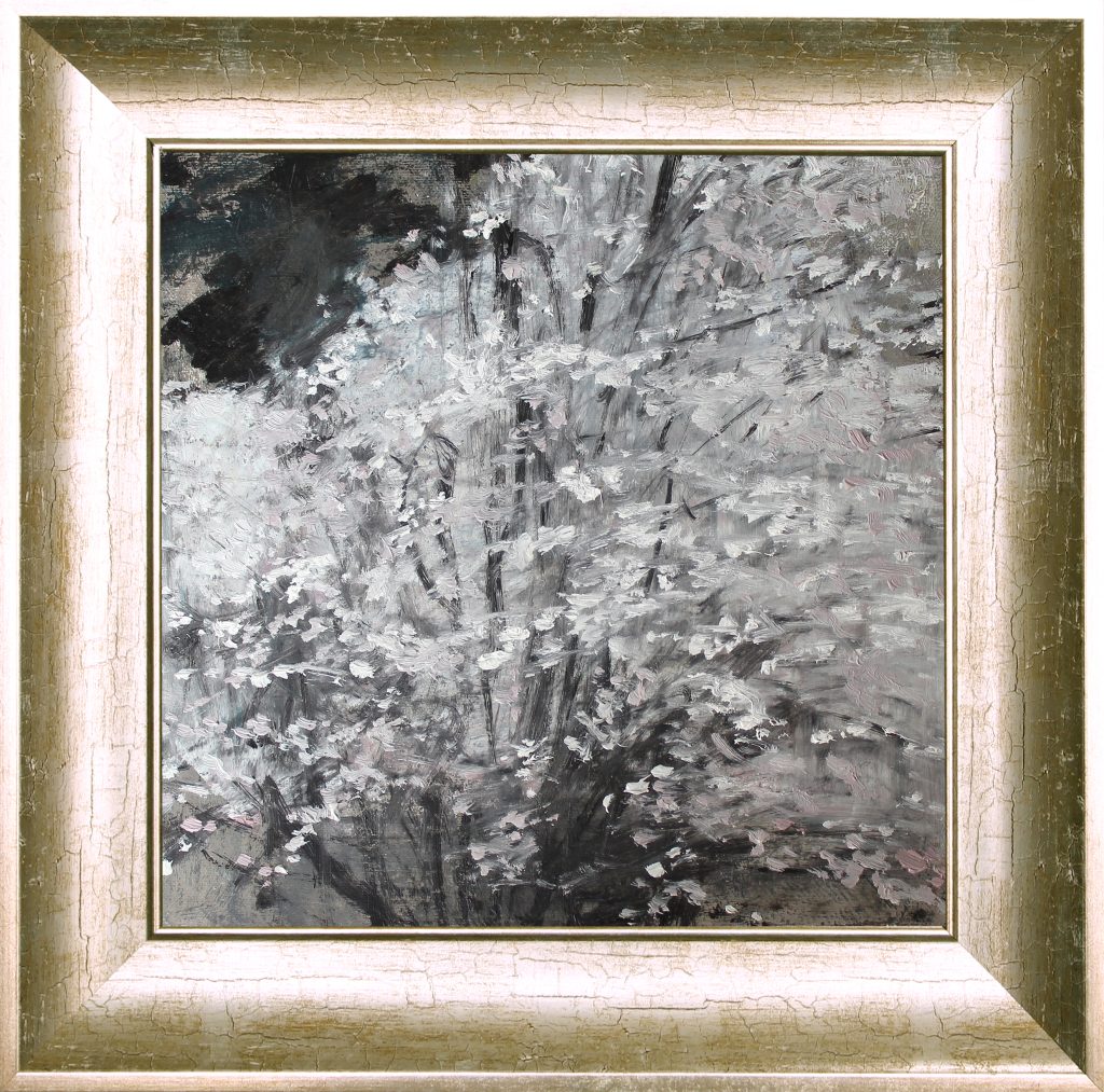 Copac înflorit 11 – pictură în ulei, artist Cristian Porumb – Cristian Porumb – O Galerie de Artă