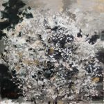 Copac înflorit 2 – pictură în ulei, artist Cristian Porumb – Cristian Porumb – O Galerie de Artă