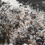 Copac înflorit 3 – pictură în ulei, artist Cristian Porumb – Cristian Porumb – O Galerie de Artă