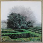 Dimineața în grădină 1 – pictură în ulei, artist Cristian Porumb – Cristian Porumb – O Galerie de Artă