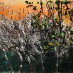Germinatie 1 – tehnică mixtă, artist Cristian Porumb – Cristian Porumb – O Galerie de Artă