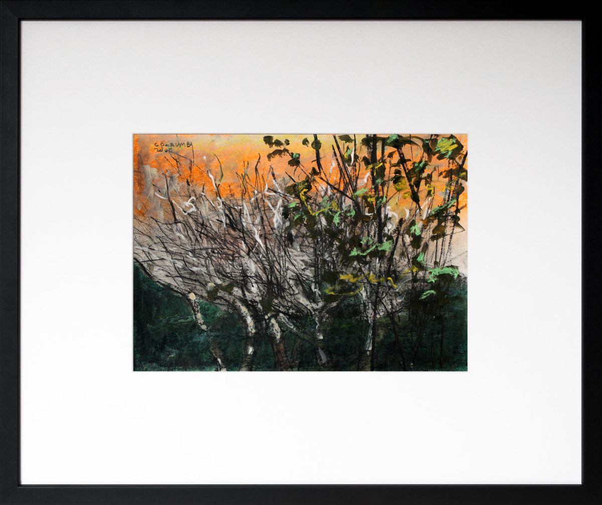 Germinatie 1 – tehnică mixtă, artist Cristian Porumb – Cristian Porumb – O Galerie de Artă