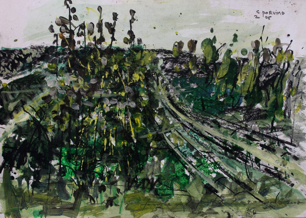 Germinatie 3 – tehnică mixtă, artist Cristian Porumb – Cristian Porumb – O Galerie de Artă