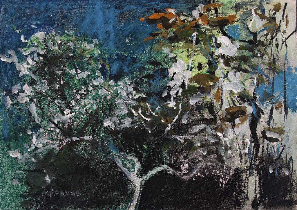 Germinatie 4 – tehnică mixtă, artist Cristian Porumb – Cristian Porumb – O Galerie de Artă