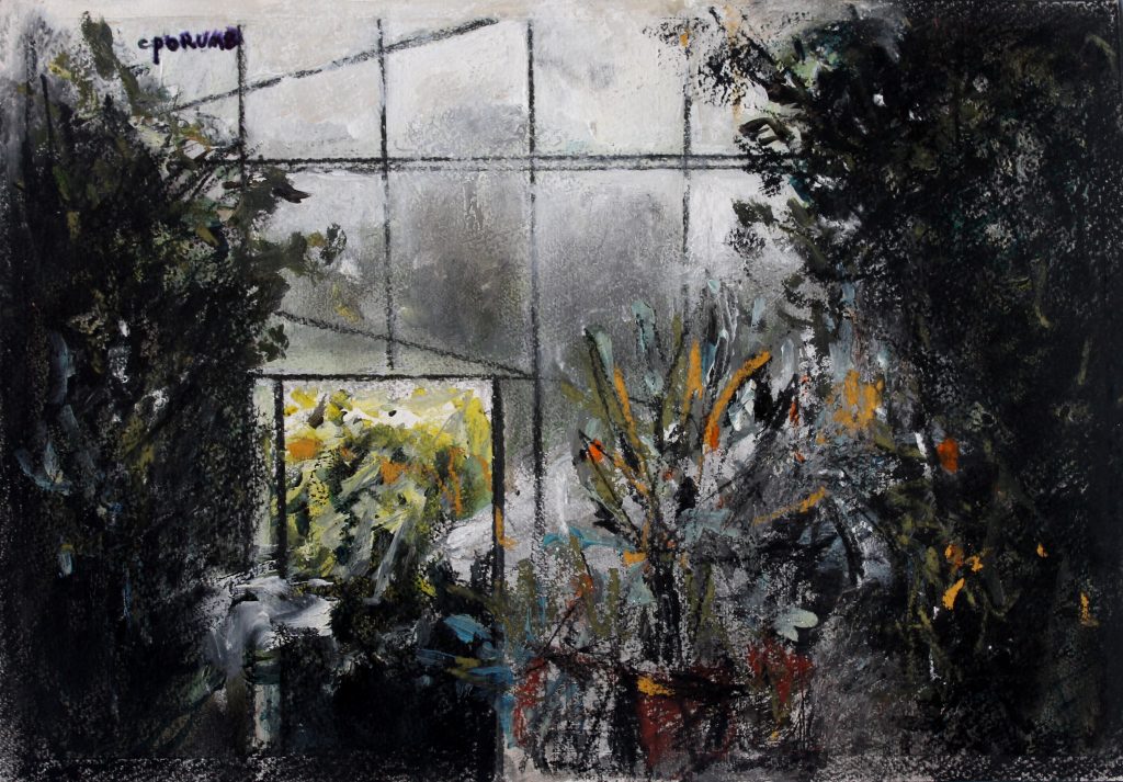 Germinatie 6 – tehnică mixtă, artist Cristian Porumb – Cristian Porumb – O Galerie de Artă