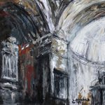 Lumină din interior 1 – tehnică mixtă, artist Cristian Porumb – Cristian Porumb – O Galerie de Artă