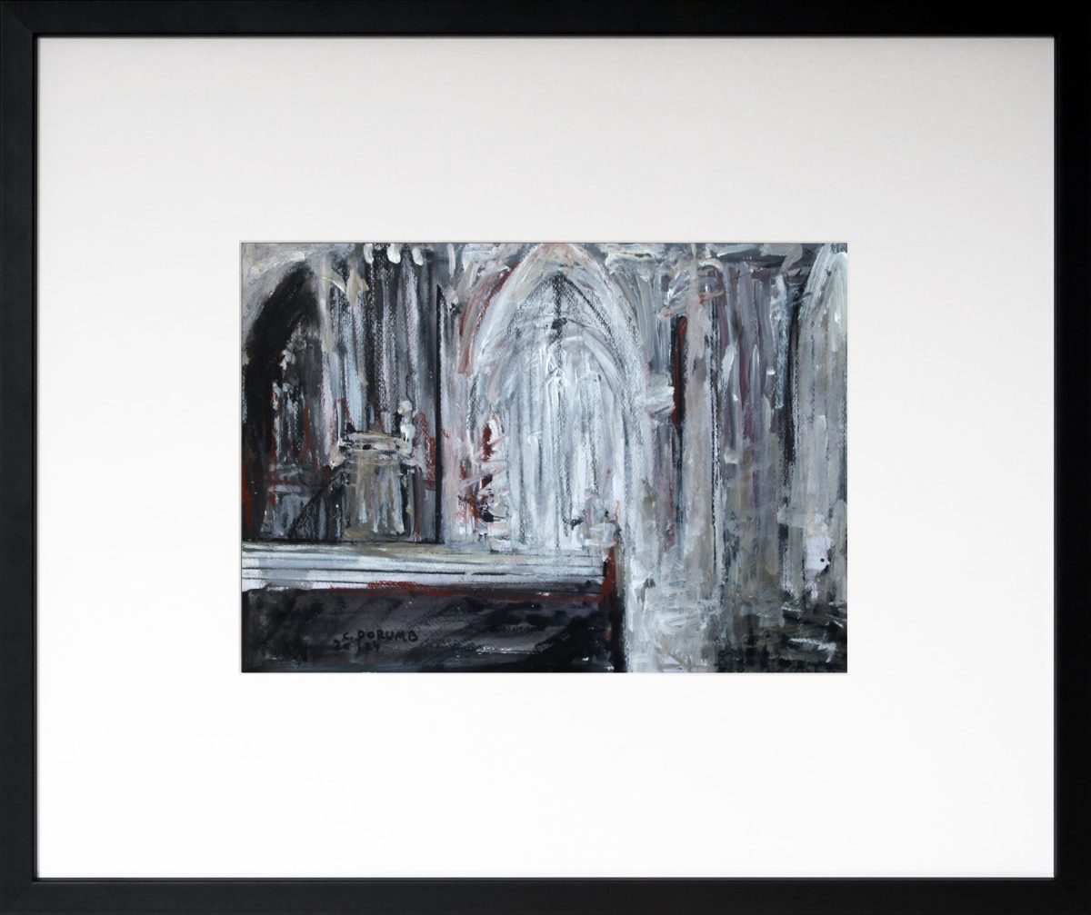 Lumină din interior 3 – tehnică mixtă, artist Cristian Porumb – Cristian Porumb – O Galerie de Artă