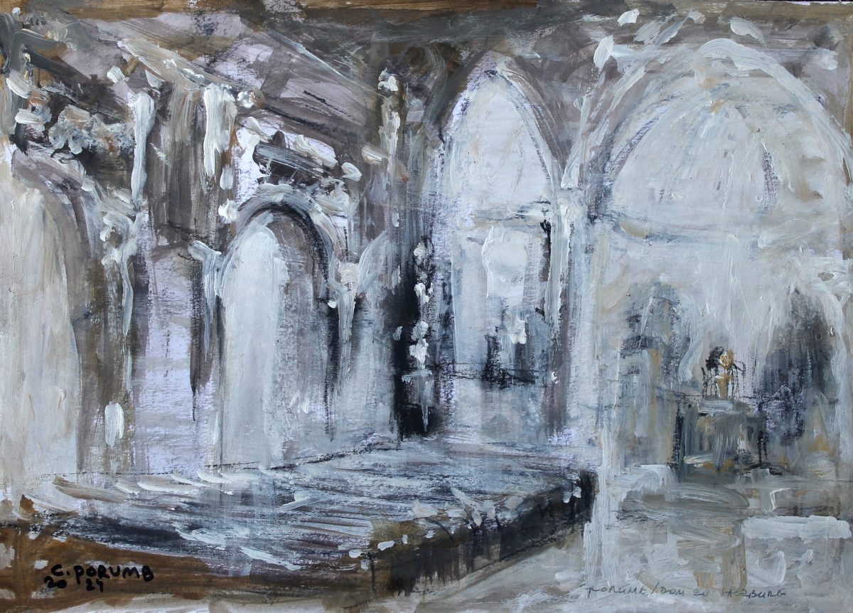 Lumină din interior 4 – tehnică mixtă, artist Cristian Porumb – Cristian Porumb – O Galerie de Artă