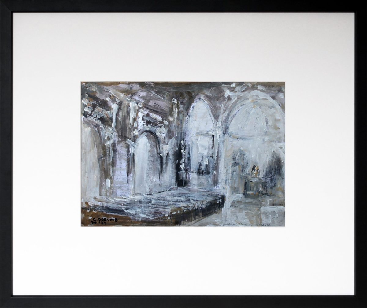Lumină din interior 4 – tehnică mixtă, artist Cristian Porumb – Cristian Porumb – O Galerie de Artă
