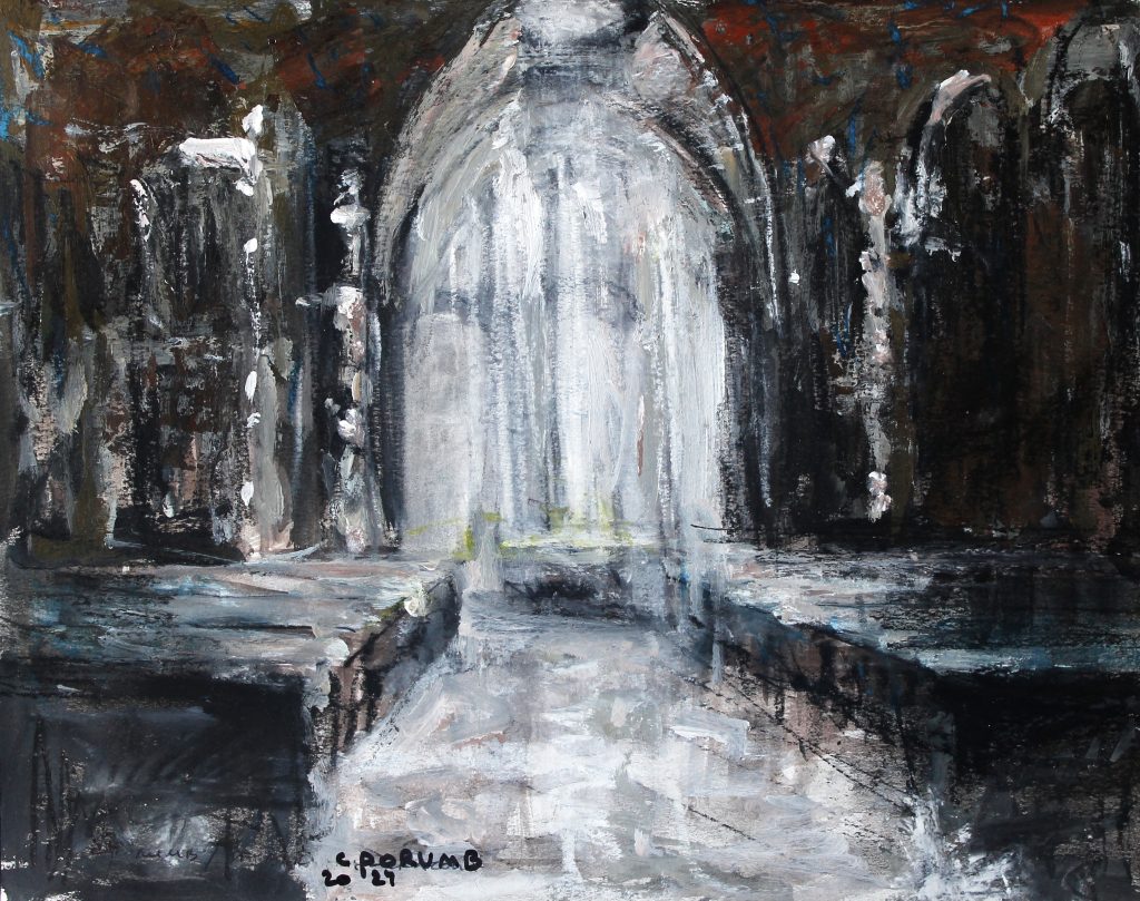 Lumină din interior 7 – tehnică mixtă, artist Cristian Porumb – Cristian Porumb – O Galerie de Artă