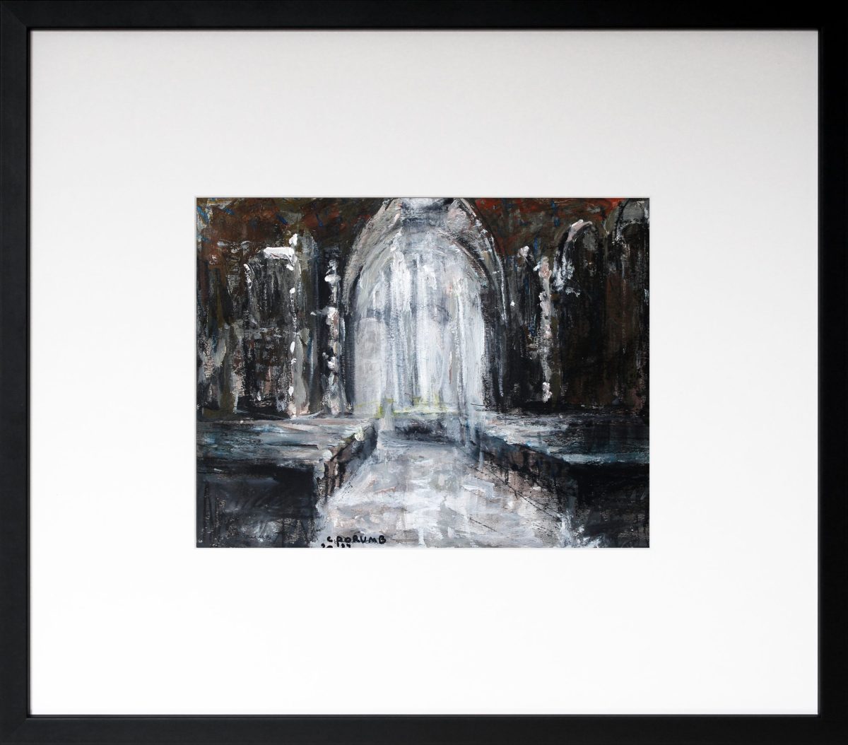 Lumină din interior 7 – tehnică mixtă, artist Cristian Porumb – Cristian Porumb – O Galerie de Artă