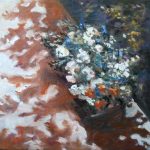 Lumini și umbre în grădină – pictură în ulei, artist Cristian Porumb – Cristian Porumb – O Galerie de Artă