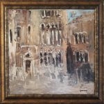 Palat venețian 1 – pictură în ulei, artist Cristian Porumb – Cristian Porumb – O Galerie de Artă