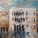 Palat venețian 2 – pictură în ulei, artist Cristian Porumb – Cristian Porumb – O Galerie de Artă