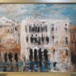 Palat venețian 2 – pictură în ulei, artist Cristian Porumb – Cristian Porumb – O Galerie de Artă