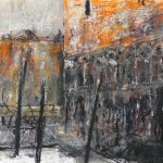 Palatul dogilor 1 – tehnică mixtă, artist Cristian Porumb – Cristian Porumb – O Galerie de Artă