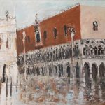 Palatul dogilor 3 – pictură în ulei, artist Cristian Porumb – Cristian Porumb – O Galerie de Artă
