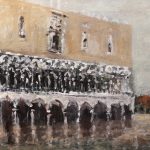 Palatul dogilor 4 – pictură în ulei, artist Cristian Porumb – Cristian Porumb – O Galerie de Artă