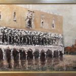 Palatul dogilor 4 – pictură în ulei, artist Cristian Porumb – Cristian Porumb – O Galerie de Artă