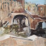 Peisaj venețian 1 – pictură în ulei, artist Cristian Porumb – Cristian Porumb – O Galerie de Artă