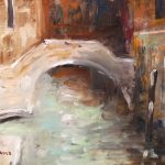 Peisaj venețian 14 – pictură în ulei, artist Cristian Porumb – Cristian Porumb – O Galerie de Artă