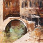 Peisaj venețian 15 – pictură în ulei, artist Cristian Porumb – Cristian Porumb – O Galerie de Artă