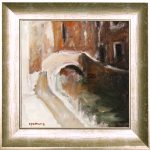 Peisaj venețian 2 – pictură în ulei, artist Cristian Porumb – Cristian Porumb – O Galerie de Artă