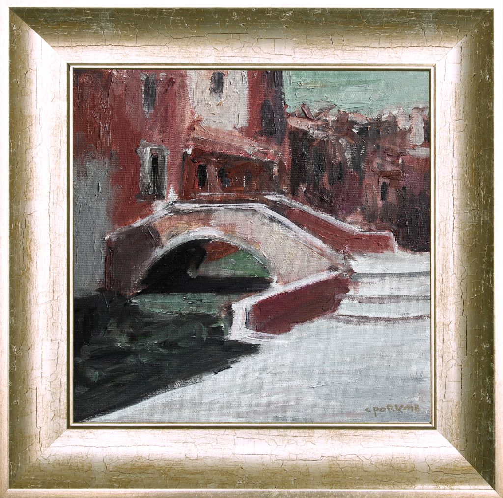 Peisaj venețian 6 – pictură în ulei, artist Cristian Porumb – Cristian Porumb – O Galerie de Artă