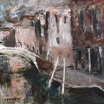 Peisaj venețian 7 – pictură în ulei, artist Cristian Porumb – Cristian Porumb – O Galerie de Artă