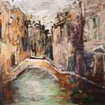 Peisaj venețian 17 – pictură în ulei, artist Cristian Porumb – Cristian Porumb – O Galerie de Artă