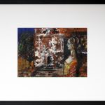 Portret renascentist 1 – tehnică mixtă, artist Cristian Porumb – Cristian Porumb – O Galerie de Artă