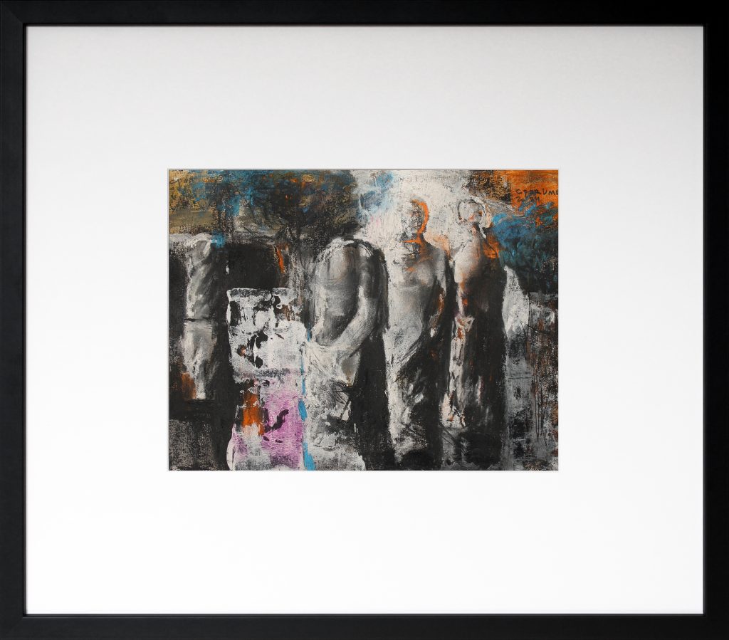 Povestiri despre bravul Ulise 2 – tehnică mixtă, artist Cristian Porumb – Cristian Porumb – O Galerie de Artă