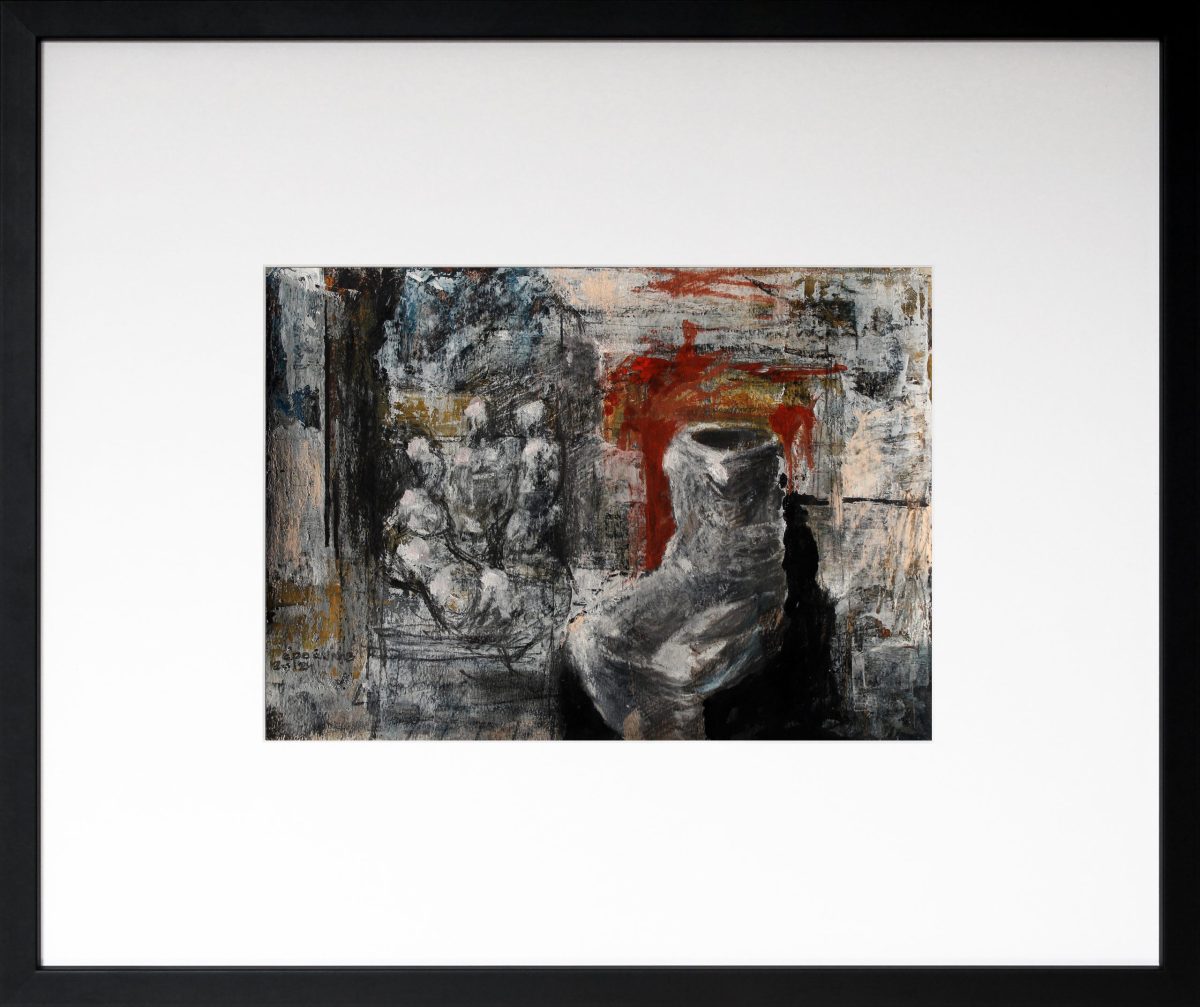 Povestiri despre bravul Ulise 4 – tehnică mixtă, artist Cristian Porumb – Cristian Porumb – O Galerie de Artă