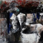 Povestiri despre bravul Ulise 5 – tehnică mixtă, artist Cristian Porumb – Cristian Porumb – O Galerie de Artă