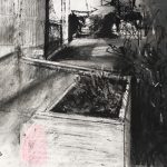 Primăvara în grădină – tehnică mixtă, artist Cristian Porumb – Cristian Porumb – O Galerie de Artă